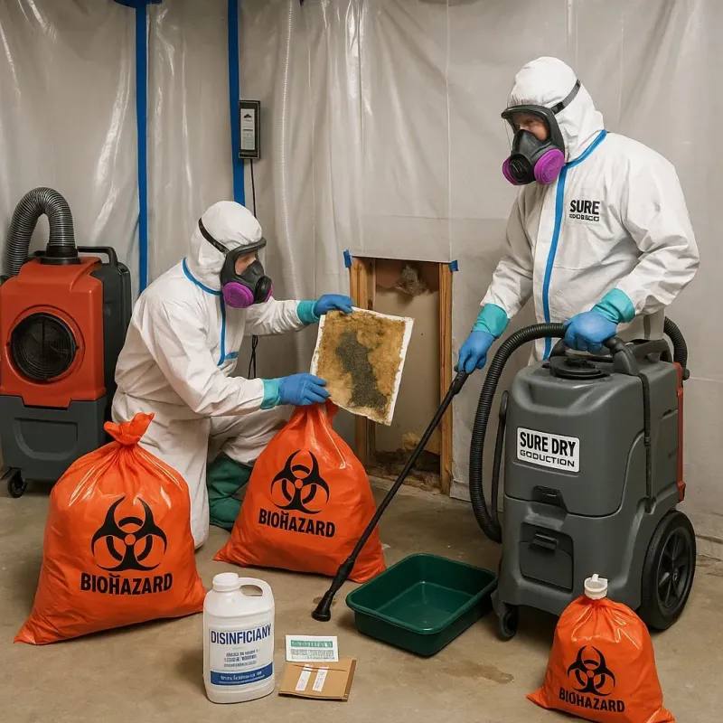 Contaminated Water Handling Protocols process in Orange County, NC