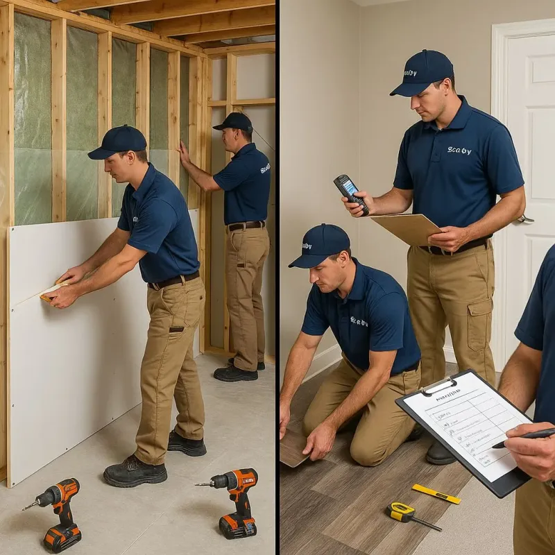 Repairs and Reconstruction process in Orange County, NC
